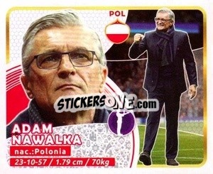Sticker Nawalka - Copa Mundial Russia 2018 - GOL
