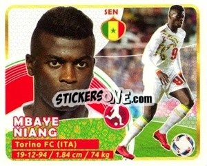 Sticker Niang - Copa Mundial Russia 2018 n. 571 - GOL
