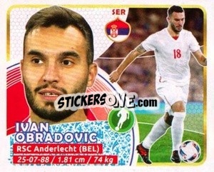 Sticker Obradovic - Copa Mundial Russia 2018 - GOL
