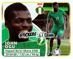 Sticker Ogu - Copa Mundial Russia 2018 - GOL
