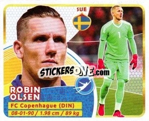 Sticker Olsen - Copa Mundial Russia 2018 n. 413 - GOL
