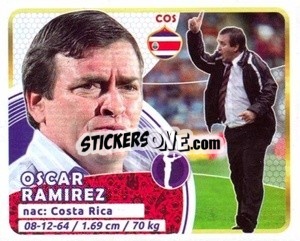 Sticker Oscar Ramirez - Copa Mundial Russia 2018 - GOL

