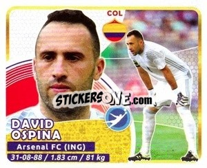 Sticker Ospina - Copa Mundial Russia 2018 - GOL
