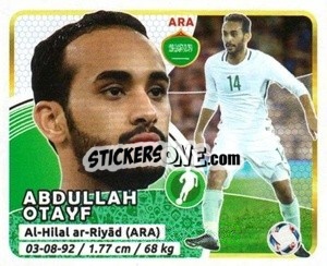 Sticker Otayf - Copa Mundial Russia 2018 n. 88 - GOL
