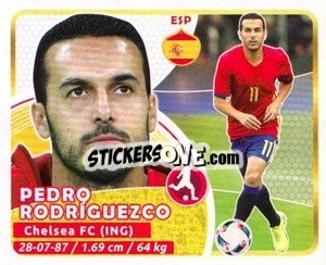 Sticker Pedro Rodriguez - Copa Mundial Russia 2018 n. 135 - GOL
