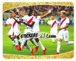 Sticker Peru - Copa Mundial Russia 2018 n. 27 - GOL
