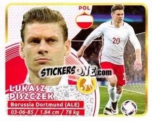 Sticker Piszczek - Copa Mundial Russia 2018 n. 540 - GOL
