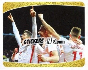 Sticker Poland - Copa Mundial Russia 2018 n. 26 - GOL
