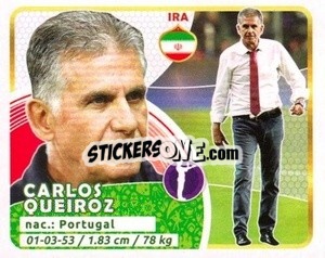 Sticker Queiroz - Copa Mundial Russia 2018 n. 141 - GOL
