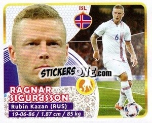 Sticker Ragnar Sigurdsson - Copa Mundial Russia 2018 n. 271 - GOL
