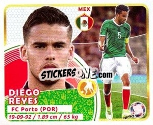 Sticker Reyes - Copa Mundial Russia 2018 - GOL
