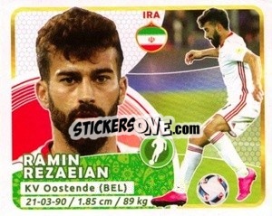 Sticker Rezaeian - Copa Mundial Russia 2018 - GOL
