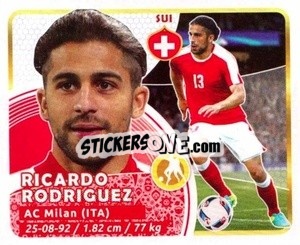 Sticker Ricardo Rodriguez - Copa Mundial Russia 2018 n. 327 - GOL
