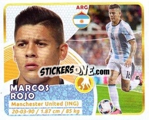 Sticker Rojo - Copa Mundial Russia 2018 - GOL
