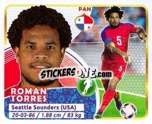 Sticker Roman Torres - Copa Mundial Russia 2018 n. 491 - GOL
