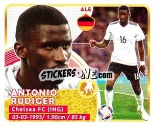 Sticker Rüdiger - Copa Mundial Russia 2018 - GOL
