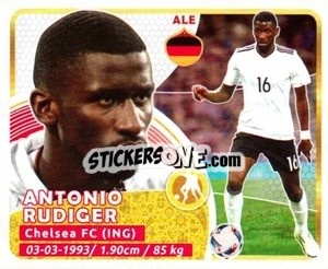 Sticker Rüdiger - Copa Mundial Russia 2018 n. 379 - GOL
