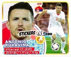Sticker Rukavina - Copa Mundial Russia 2018 n. 361 - GOL
