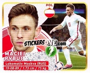 Sticker Rybus - Copa Mundial Russia 2018 n. 548 - GOL

