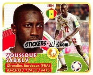 Sticker Sabaly - Copa Mundial Russia 2018 n. 559 - GOL
