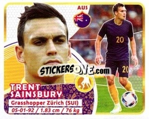 Sticker Sainsbury - Copa Mundial Russia 2018 - GOL
