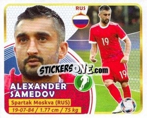 Sticker Samedov - Copa Mundial Russia 2018 - GOL
