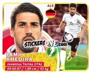 Sticker Sami Khedira - Copa Mundial Russia 2018 - GOL
