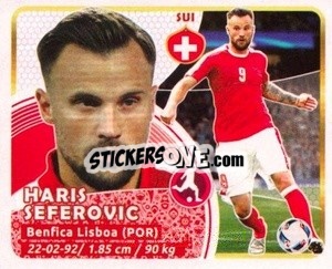Sticker Seferovic - Copa Mundial Russia 2018 n. 334 - GOL
