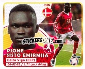 Sticker Sisto - Copa Mundial Russia 2018 n. 208 - GOL
