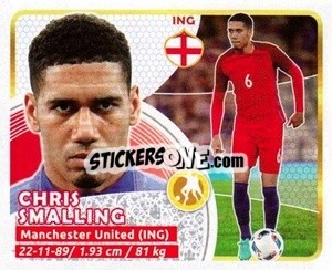 Sticker Smalling - Copa Mundial Russia 2018 - GOL
