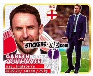 Sticker Southgate - Copa Mundial Russia 2018 n. 465 - GOL
