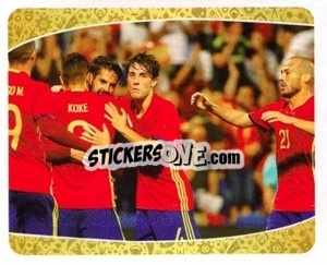 Sticker Spain - Copa Mundial Russia 2018 - GOL
