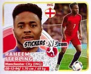 Sticker Sterling - Copa Mundial Russia 2018 n. 480 - GOL
