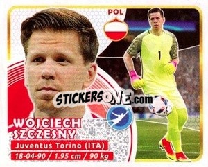 Sticker Szczesny - Copa Mundial Russia 2018 n. 539 - GOL
