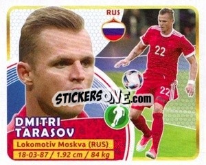 Sticker Tarasov - Copa Mundial Russia 2018 - GOL
