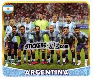 Sticker Team - Copa Mundial Russia 2018 - GOL
