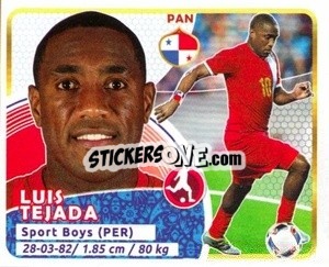 Sticker Tejada - Copa Mundial Russia 2018 - GOL
