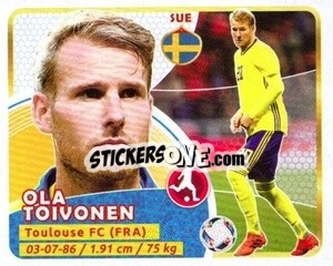 Sticker Toivonen - Copa Mundial Russia 2018 - GOL
