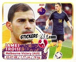 Sticker Troisi - Copa Mundial Russia 2018 - GOL
