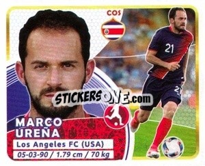 Sticker Ureña - Copa Mundial Russia 2018 n. 352 - GOL
