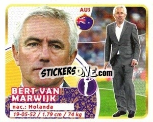 Sticker Van Marwijk - Copa Mundial Russia 2018 - GOL
