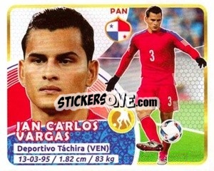Sticker Vargas - Copa Mundial Russia 2018 - GOL
