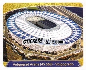 Sticker Volgograd Arena - Copa Mundial Russia 2018 n. 5 - GOL
