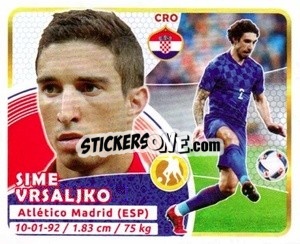 Sticker Vrsaljko - Copa Mundial Russia 2018 n. 254 - GOL
