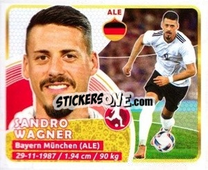 Sticker Wagner - Copa Mundial Russia 2018 - GOL
