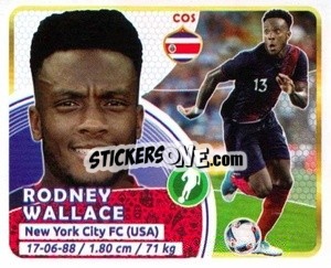 Sticker Wallace - Copa Mundial Russia 2018 n. 346 - GOL

