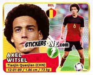 Sticker Witsel - Copa Mundial Russia 2018 n. 455 - GOL
