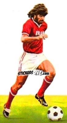 Cromo Ali Parvin - World Cup Soccer All Stars 1978 - GOLDEN WONDER
