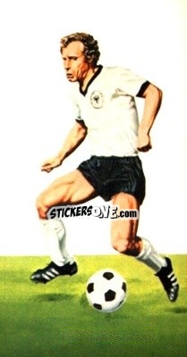 Cromo Berti Vogts - World Cup Soccer All Stars 1978 - GOLDEN WONDER
