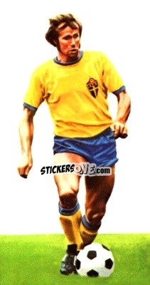 Sticker Bjorn Nordqvist - World Cup Soccer All Stars 1978 - GOLDEN WONDER
